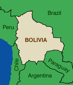 Bolivia map