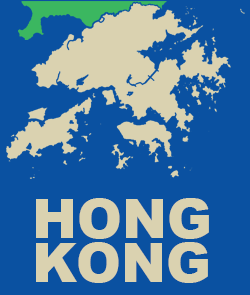 Hong Kong map