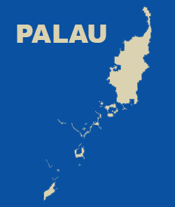 Palau map