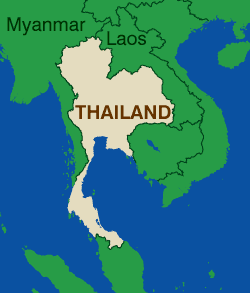 Thailand map