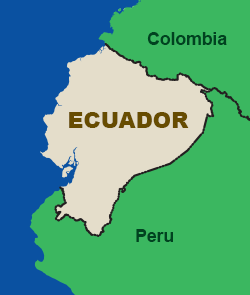 Ecuador map