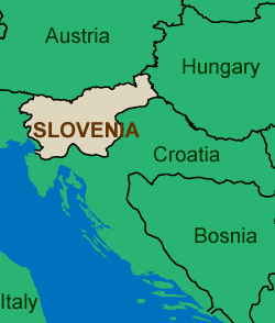 Slovenia map
