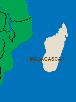 Madagascar map