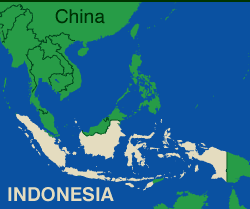 Indonesia map