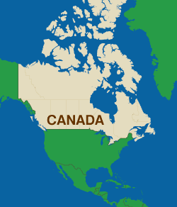 Canada map