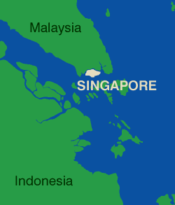 Singapore map