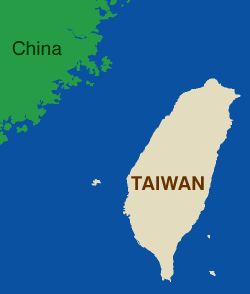 Taiwan map
