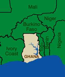 Ghana map