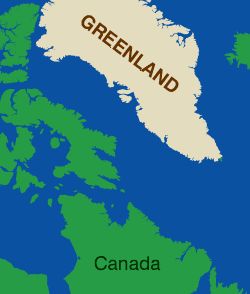 Greenland map