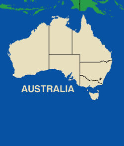 Australia map