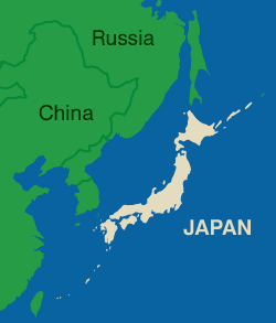 Japan map