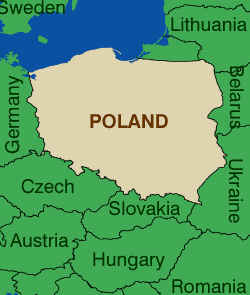 Poland map