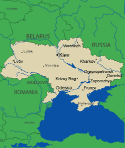 Ukraine map