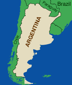Argentina map
