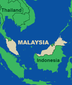 Malaysia map
